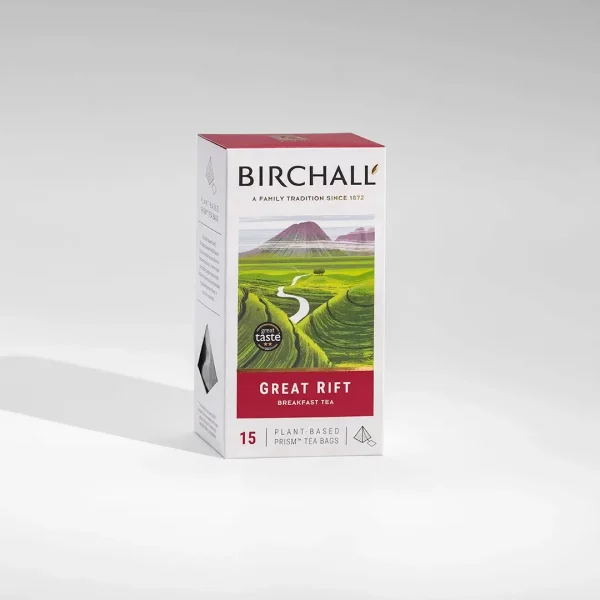 Great Rift Breakfast Blend 15 Plant-Based Prism Tea Bags