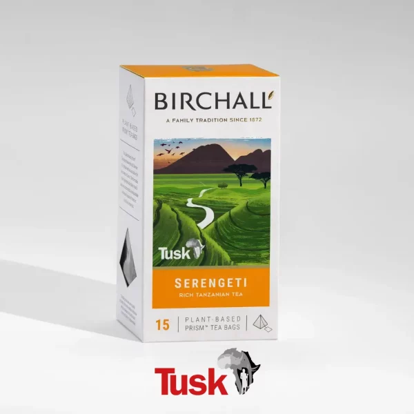 Serengeti Tea 15 Plant-Based Prism Tea Bags